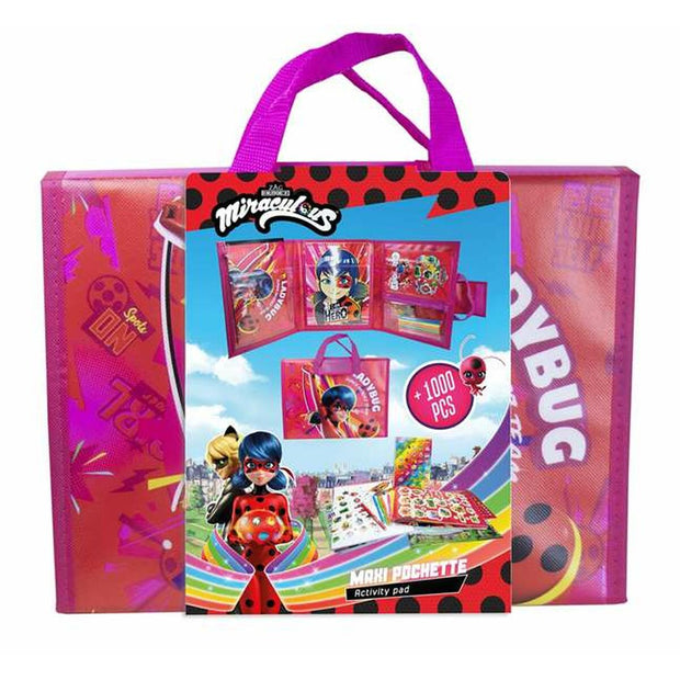 Briefcase Darpeje Lady Bug Designed for Colouring-in Drawing 1000 Pieces