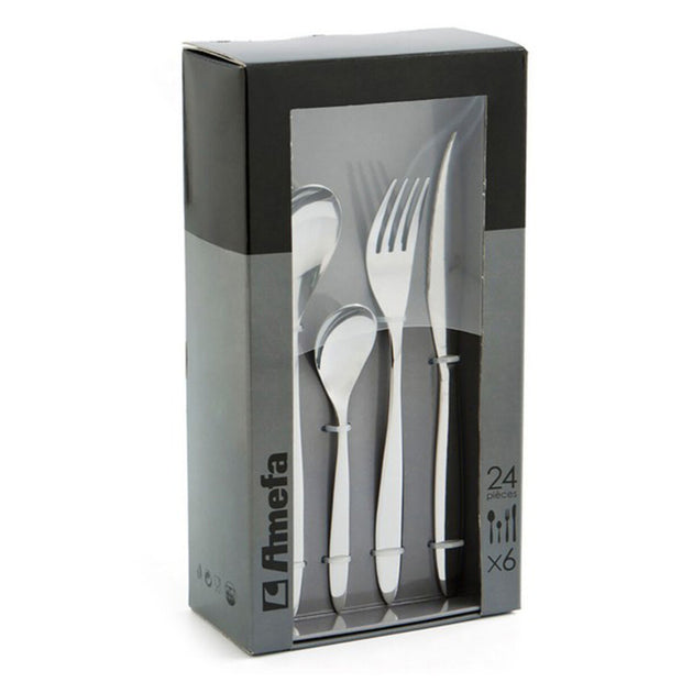 Besteckset Amefa Actual (24 pcs) Edelstahl
