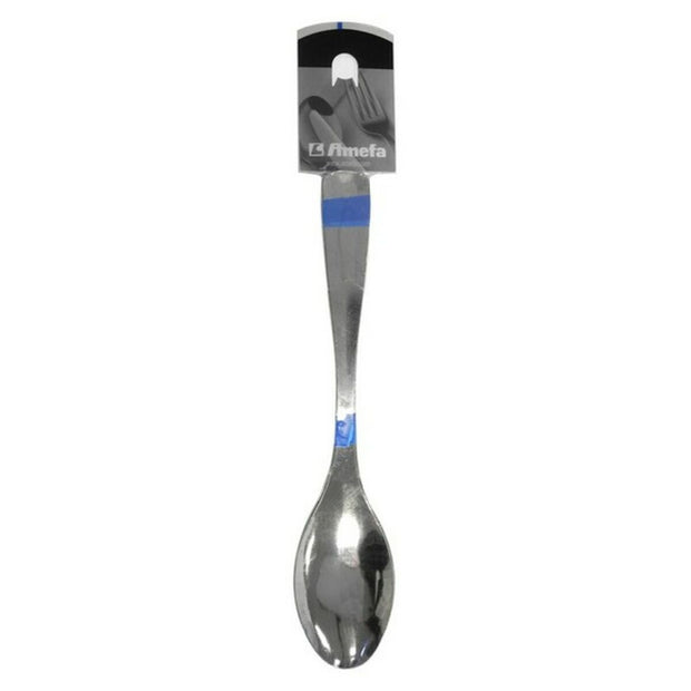 Löffel-Set Amefa Menu Metall Stahl Edelstahl (6 Stück) (20 x 4,2 x 3,5 cm)