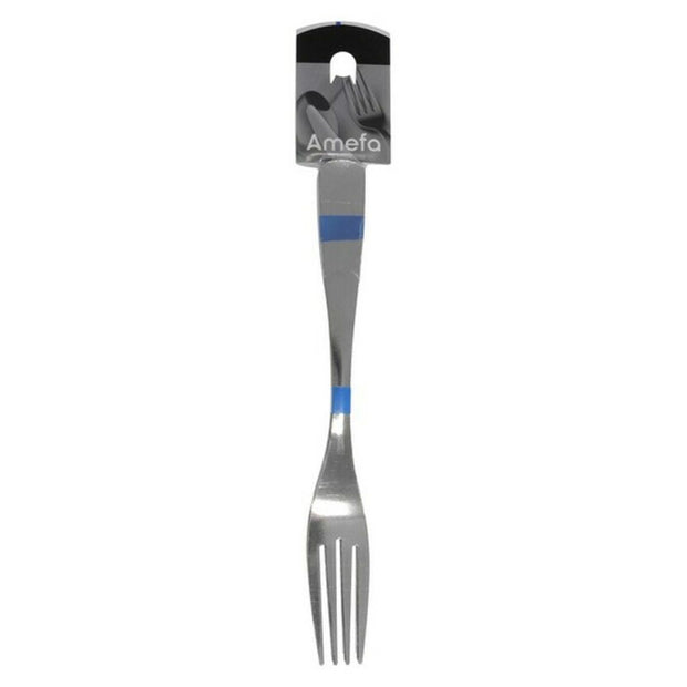 Gabel-Set Amefa Menu Metall Stahl Edelstahl (6 Stück) (20,3 x 2,6 x 3 cm)