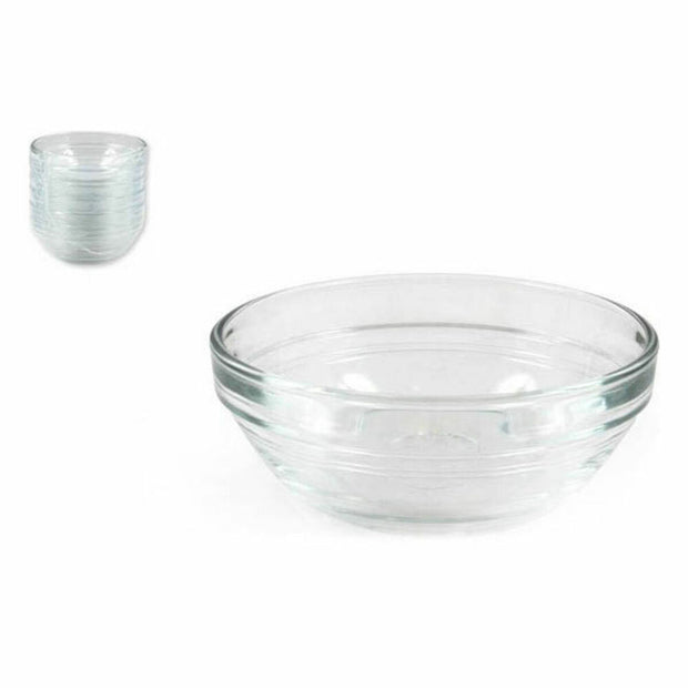 Schüssel Duralex Lys 125 ml Stapelbar (Pack 6 uds)