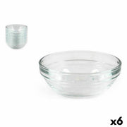 Schüssel Duralex Lys 125 ml Stapelbar (Pack 6 uds)