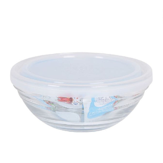 Schale Freshbox Durchsichtig mit Deckel (12 cm)
