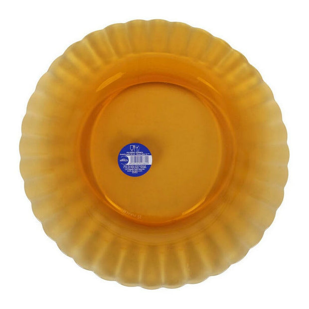 Flad plade Duralex Picardie Kristall Bernstein (Ø 26 cm)
