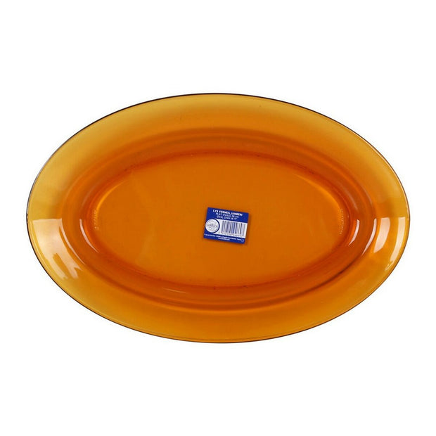 Kochschüssel Duralex Picardie Kristall Bernstein Oval (Ø 36 cm)