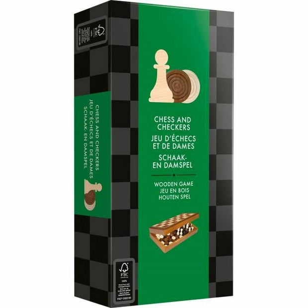 Board game Asmodee Chess and Checkers Set (FR)