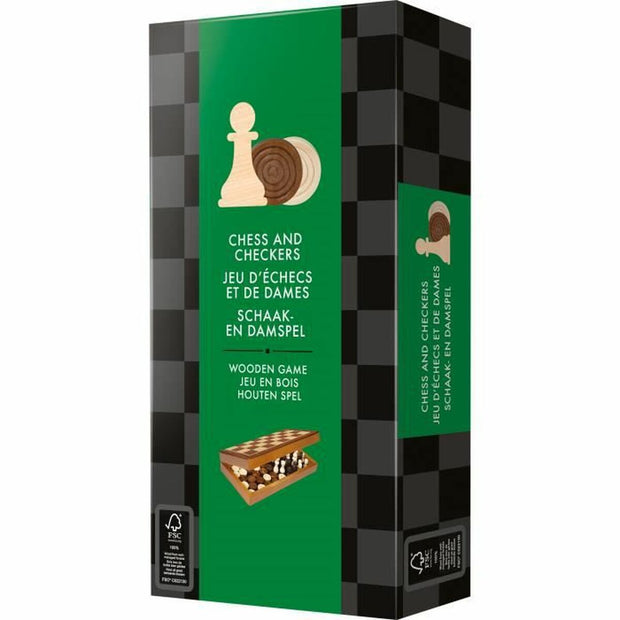 Board game Asmodee Chess and Checkers Set (FR)