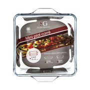 Kochschüssel Secret de Gourmet Kristall Durchsichtig (15 x 15 cm)