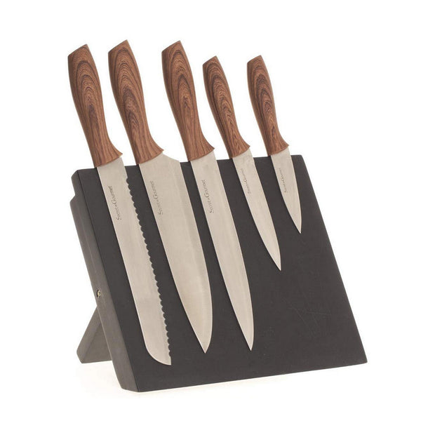 Küchenmesserset und Halterung 5five (32 x 23,2 x 19 cm)