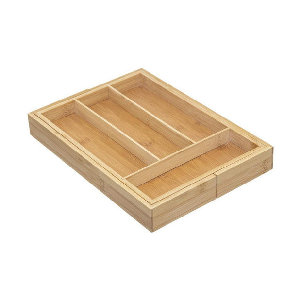 Besteckkasten 5five Holz Bambus (34 x 25 x 4,5 cm)