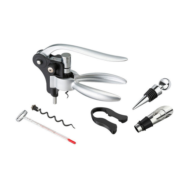 Weinzubehör-Set Secret de Gourmet Edelstahl Verchromt