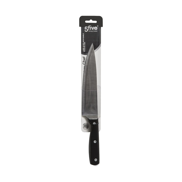 Küchenmesser Schwarz Edelstahl ABS (20 cm)