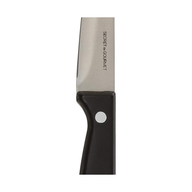 Schälmesser 5five Schwarz Edelstahl (19 cm)