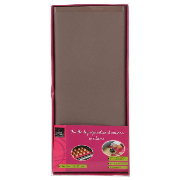 Matte Secret de Gourmet Grau Silikon Herd (38 x 28 cm)