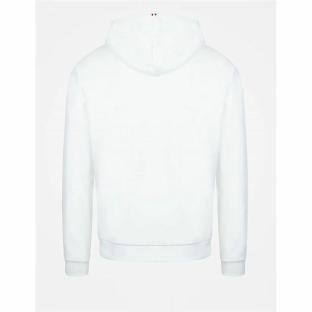 Herren Sweater mit Kapuze Le coq sportif Weiß