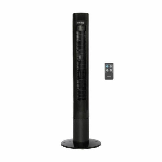 Tower Fan with Remote Control Oceanic Black 45 W