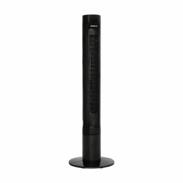 Tower Fan with Remote Control Oceanic Black 45 W