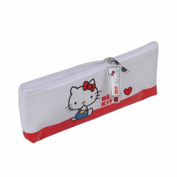 School Case Take Care Hello Kitty White