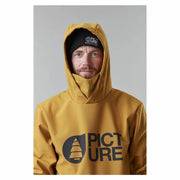 Herren Sweater mit Kapuze Picture Gelb