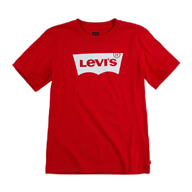 Jungen Kurzarm-T-Shirt Levi's Batwing Rot