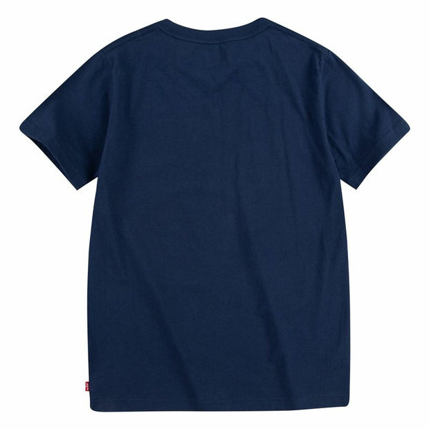 Kurzarm-T-Shirt für Kinder Levi's Batwing Dunkelblau Unisex