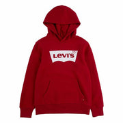 Herren Sweater ohne Kapuze Levi's Batwing Screenprint Rot