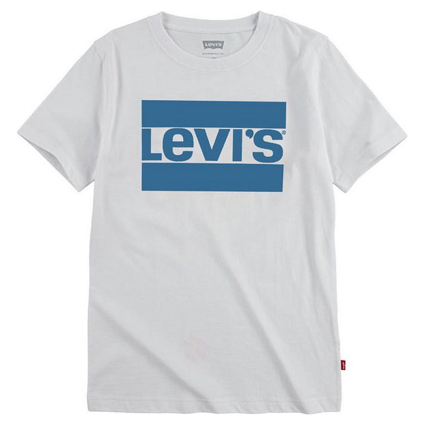 T-Shirt Levi's Sportswear Logo Blue Weiß