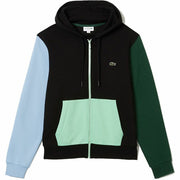 Herren Sweater mit Kapuze Lacoste Schwarz