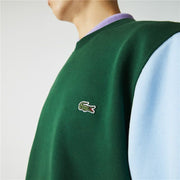 Herren Sweater ohne Kapuze Lacoste grün
