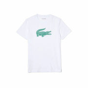 Herren Kurzarm-T-Shirt Lacoste Weiß
