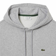 Herren Sweater mit Kapuze Lacoste Ökologisch Hellgrau