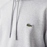 Herren Sweater mit Kapuze Lacoste Ökologisch Hellgrau