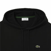 Herren Sweater mit Kapuze Lacoste Schwarz