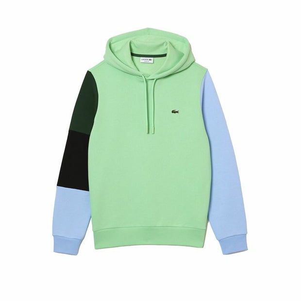Herren Sweater mit Kapuze Lacoste Hellgrün