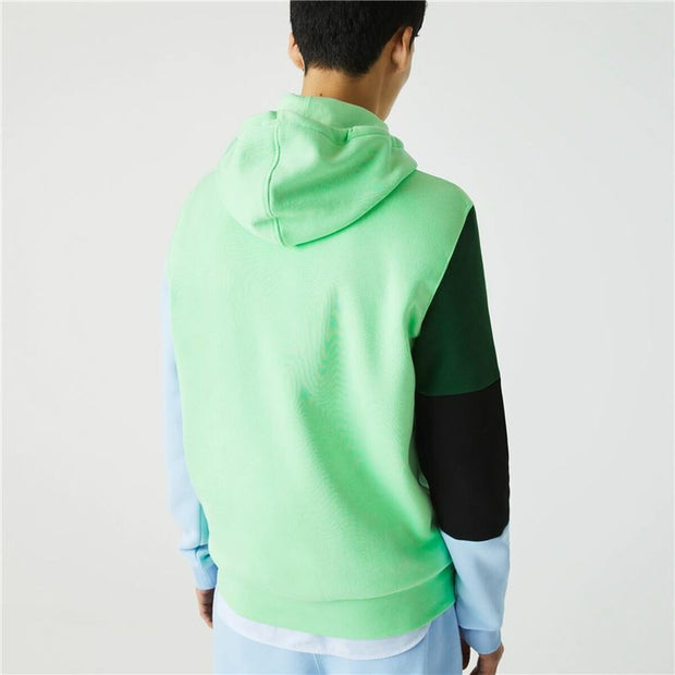 Herren Sweater mit Kapuze Lacoste Hellgrün