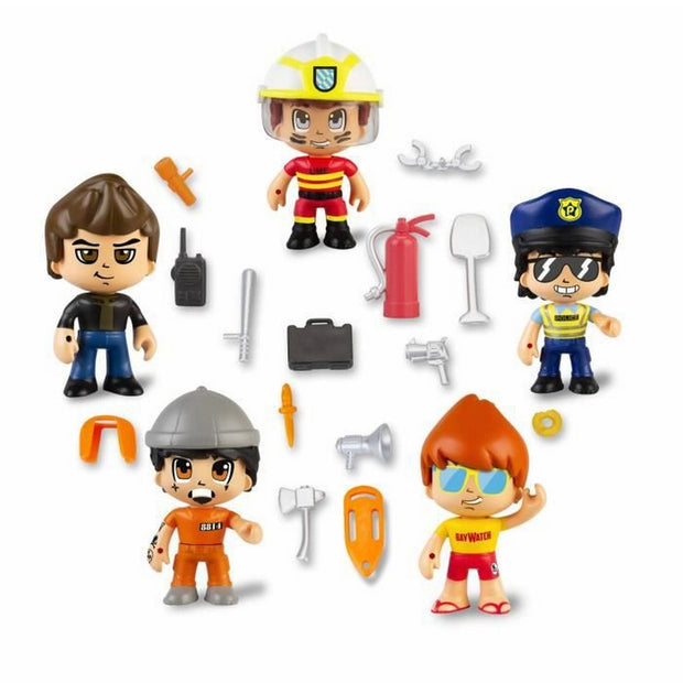 Set of Figures Splash Toys Pinypon Action 5 Units
