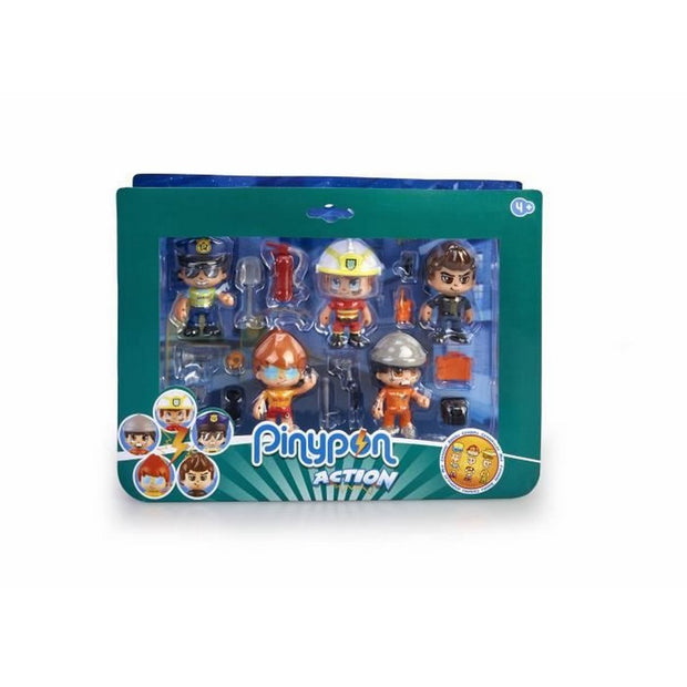 Set of Figures Splash Toys Pinypon Action 5 Units
