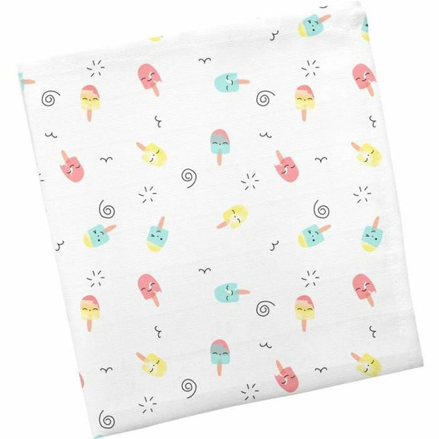 Muslin Domiva Ice Cream 120 x 120 cm