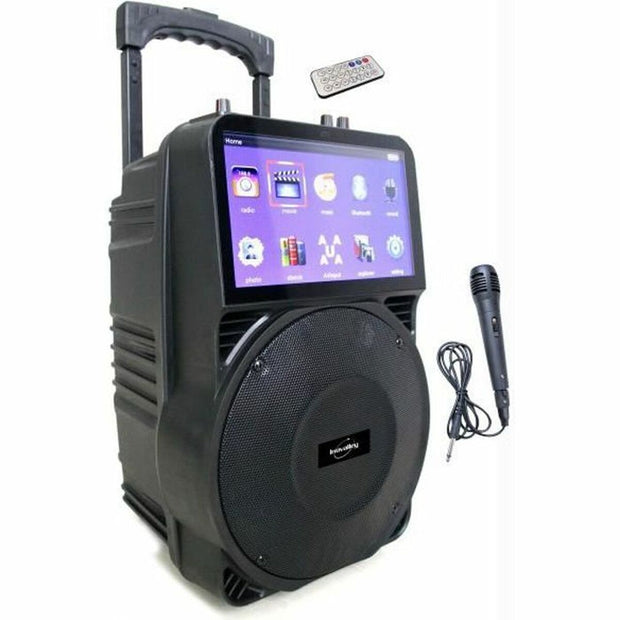 Bluetooth Speaker with Karaoke Microphone Inovalley KA120 8" 450W