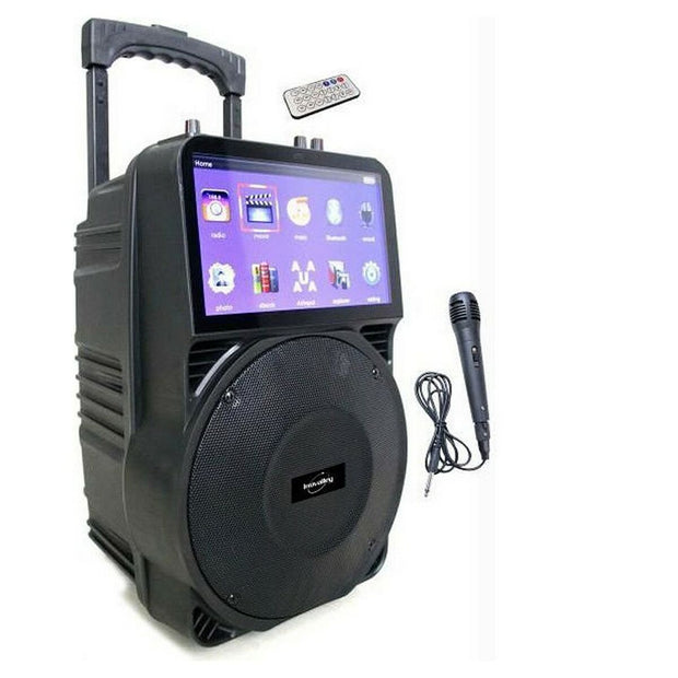 Bluetooth Speaker with Karaoke Microphone Inovalley KA120 8" 450W