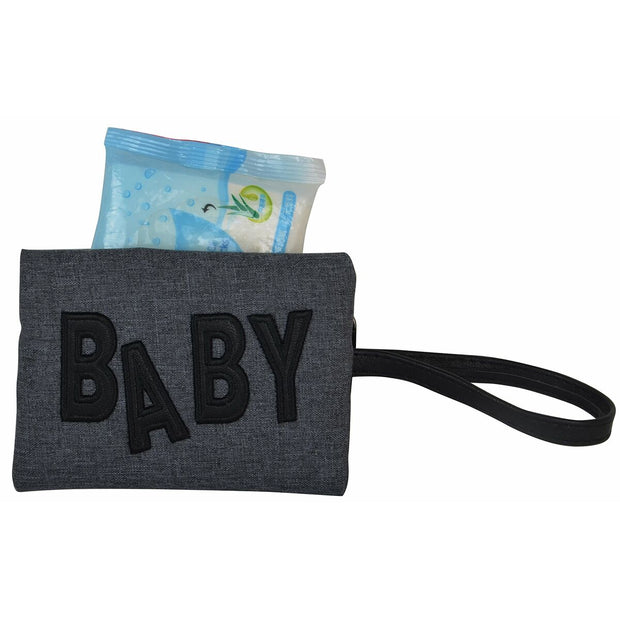 Diaper Changing Bag Baby on Board Grey