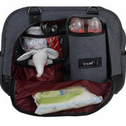 Diaper Changing Bag Baby on Board Grey