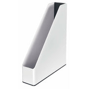 Magazine rack Leitz Black White A4 polystyrene (7,3 x 31,8 x 27,2 cm)