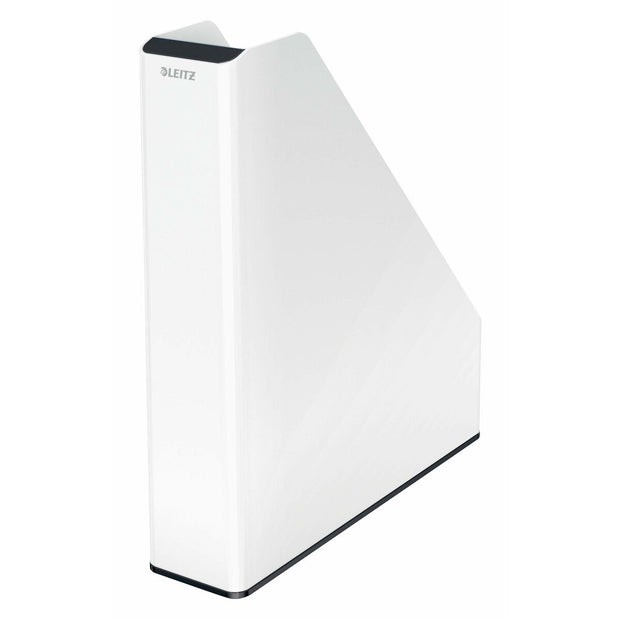 Magazine rack Leitz Black White A4 polystyrene (7,3 x 31,8 x 27,2 cm)