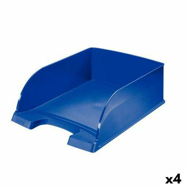 Set of organiser trays Leitz Plus Jumbo Blue 4 Units