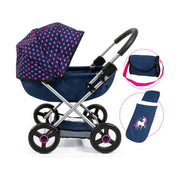 Doll Stroller Reig Cosy Navy Blue 58 cm