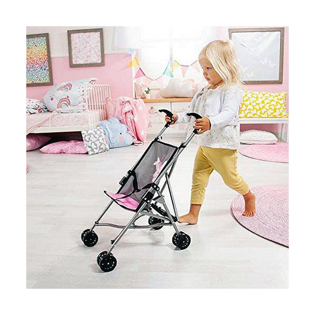 Doll Stroller Reig Grey Umbrella Fairy