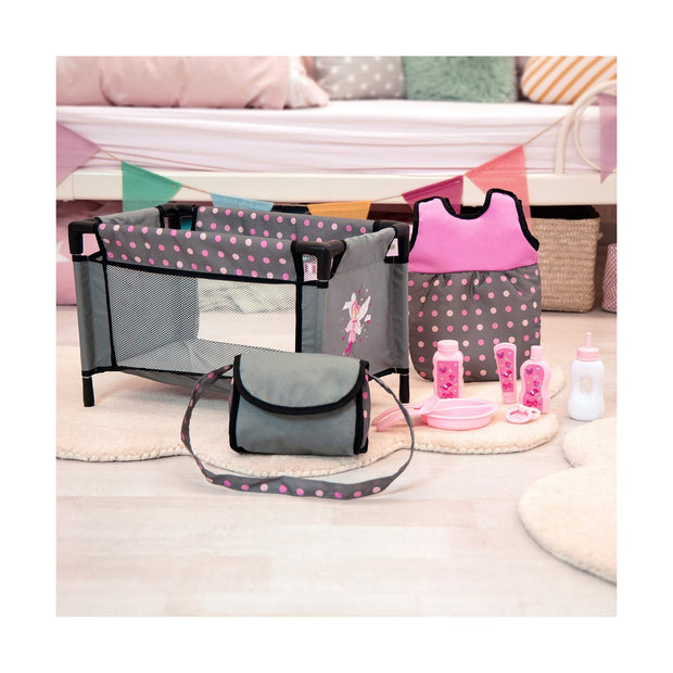 Dolls Accessories Reig Grey Pink 11 Pieces