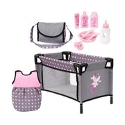 Dolls Accessories Reig Grey Pink 11 Pieces