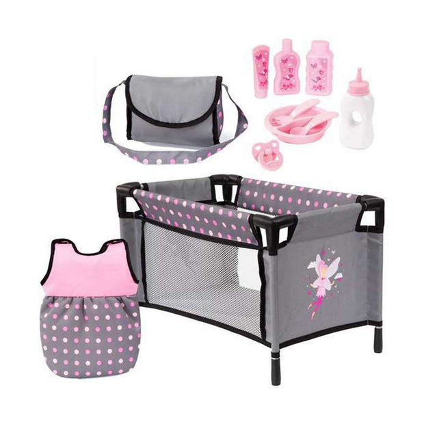 Dolls Accessories Reig Grey Pink 11 Pieces